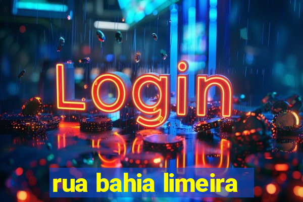 rua bahia limeira